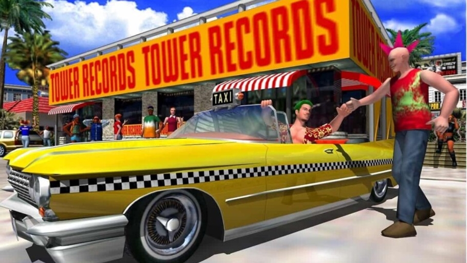 Serunya Ngebut dan Antar Penumpang di Crazy Taxi